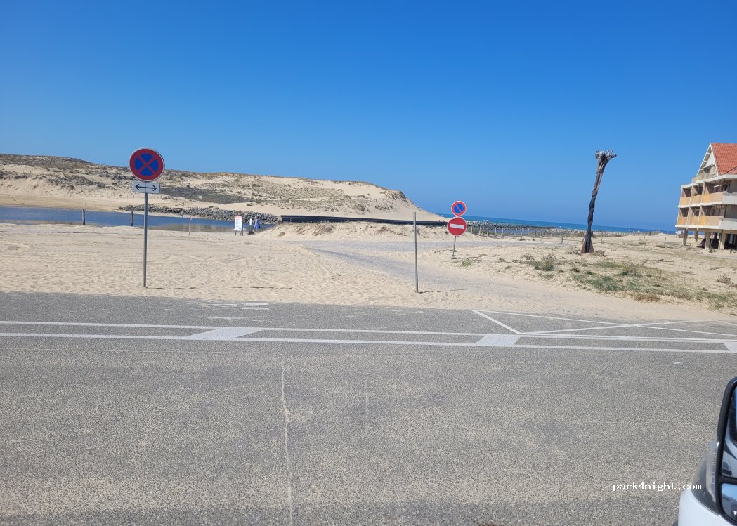 (40480) Vieux-Boucau-les-Bains - 5-1 Parking du Courant — foto