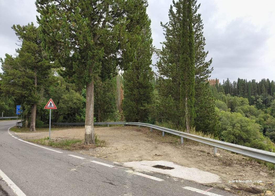 (53022) Buonconvento - Strada Provinciale di Monte Oliveto — foto