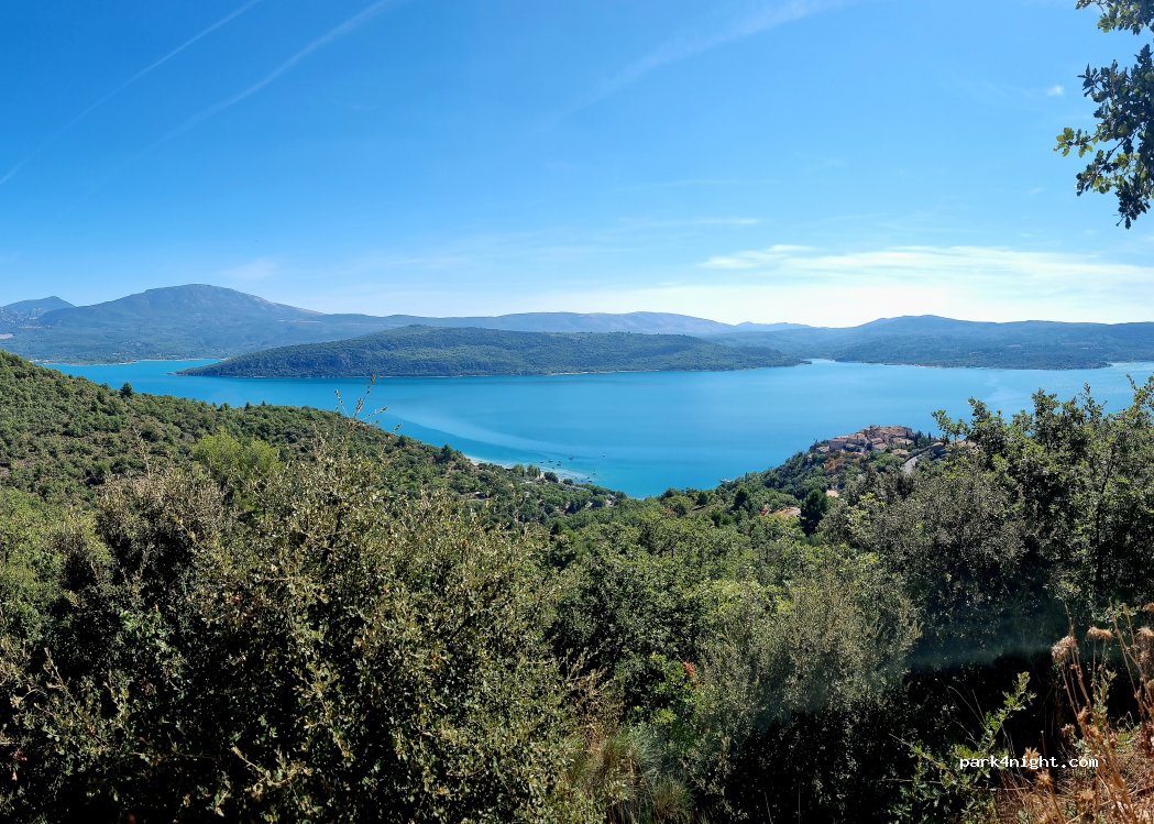 (04360) Sainte-Croix-du-Verdon - Route de Moustiers — foto