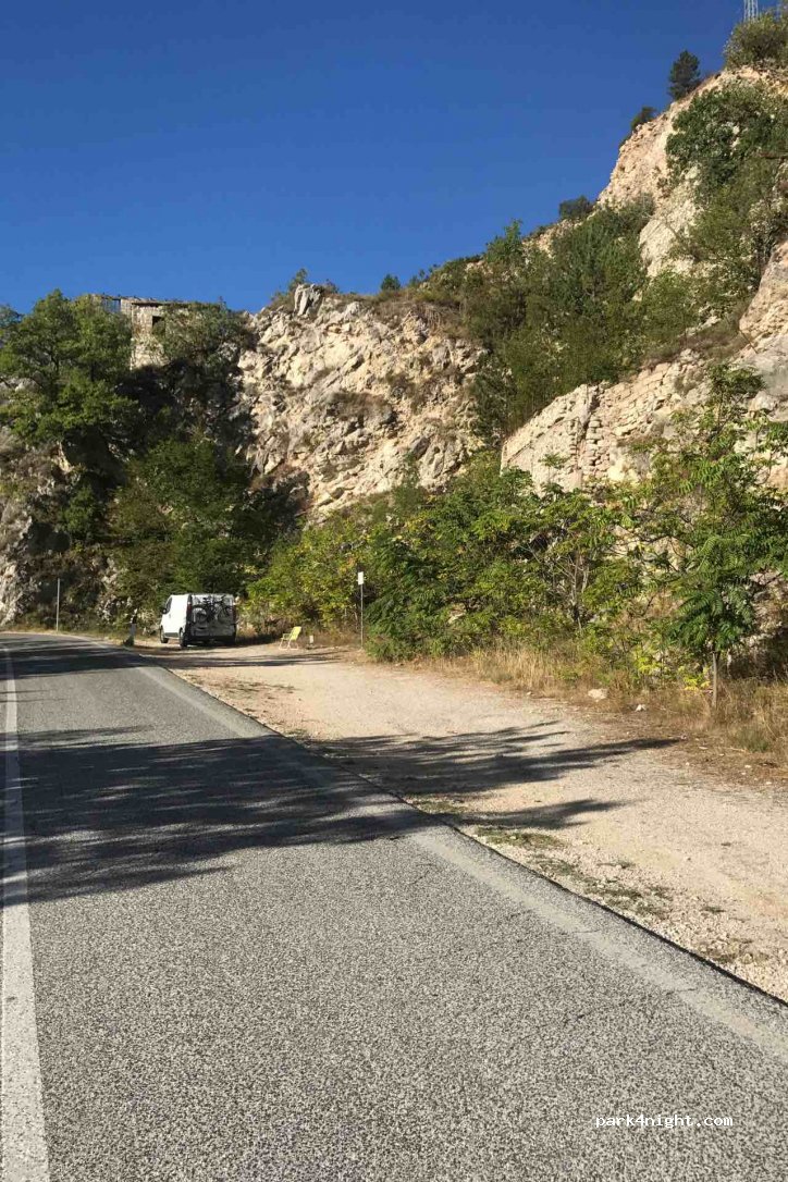 (67030) Anversa degli Abruzzi - Strada Regionale 479 Sannite — foto