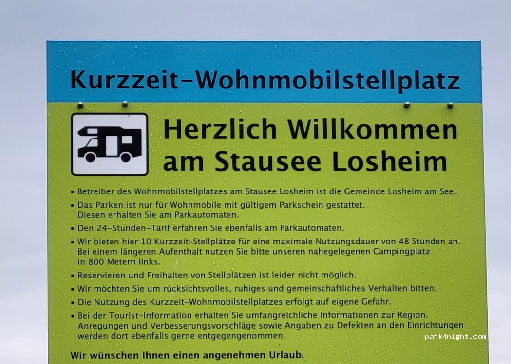 Wohnmobilstellplatz am Seeufer Losheim — foto 3