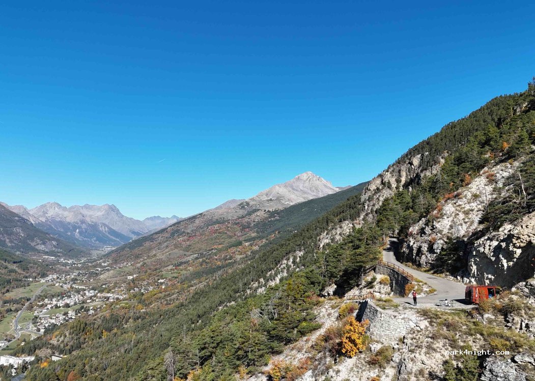 (05100) Briançon - Route du Pouët Ollagnier — foto
