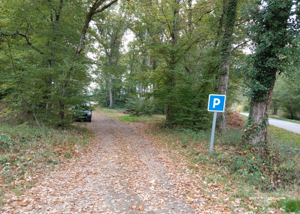 (03360) Isle-et-Bardais - Route Forestière d'Isle — foto