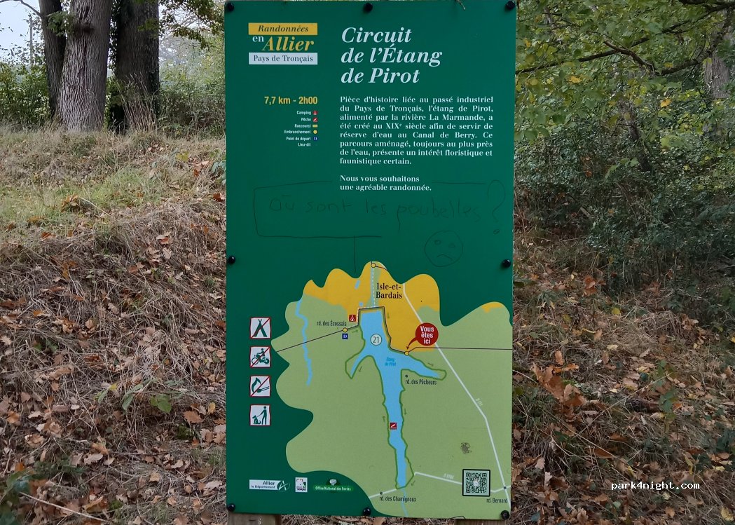 (03360) Isle-et-Bardais - Route Forestière d'Isle — foto 3