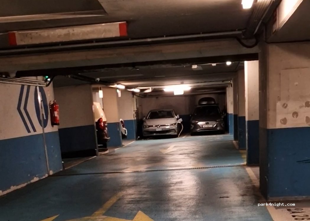(98000) Monaco - Entrée Parking de la Comdamine — foto