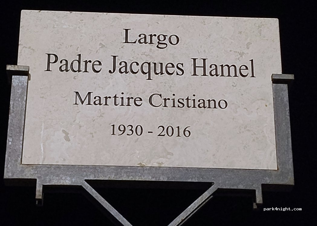 (63100) Ascoli Piceno - Largo Padre Jacques Hamel — foto