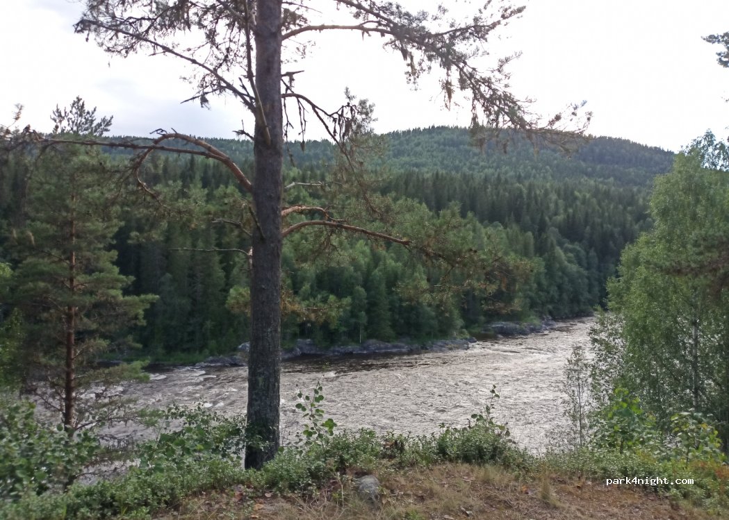(680 65) Bâtstad -  Finnskogavägen — foto
