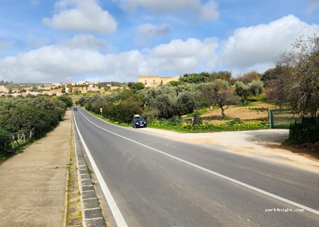 (92100) Agrigento - Via Panoramica dei Templi — foto