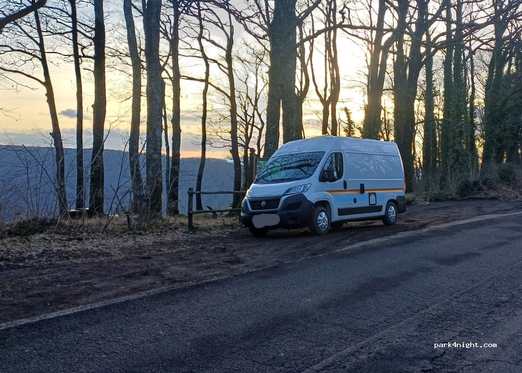(01032) Caprarola - Strada Provinciale Monte Fogliano — foto