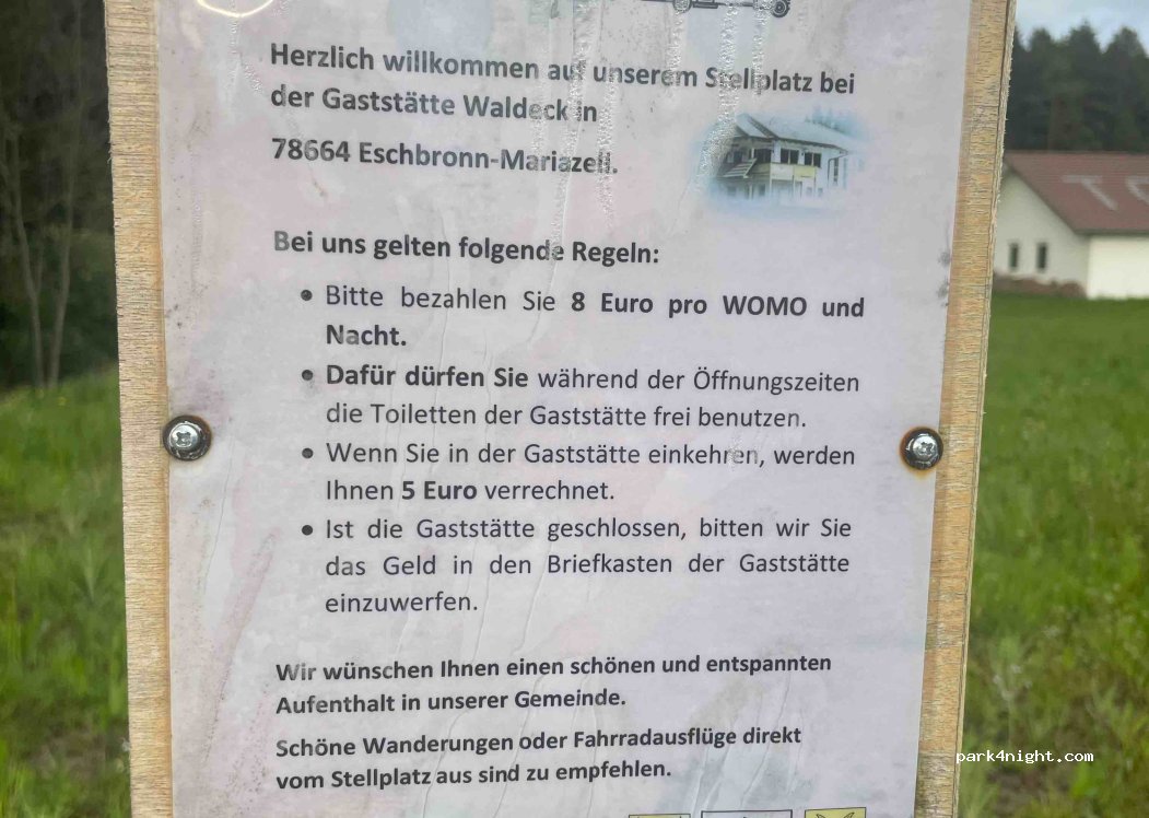 Wohnmobilstellplatz Gaststätte Waldeck — foto 4