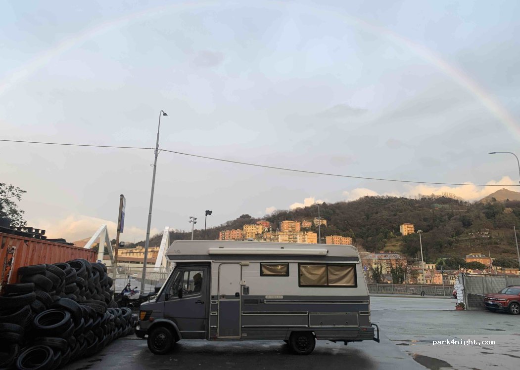 (16162) Genoa - Via al Santuario di Nostra Signora della Guardia — foto