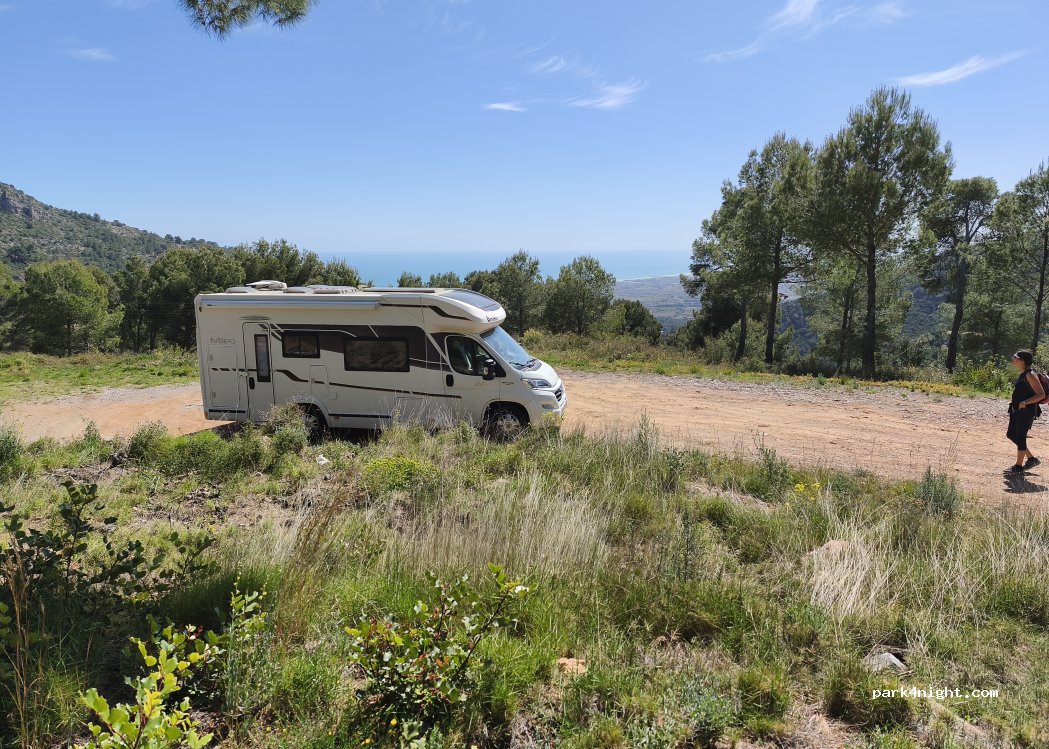 (12560) Benicàssim / Benicasim - Acceso al Desierto de las Palmas — foto