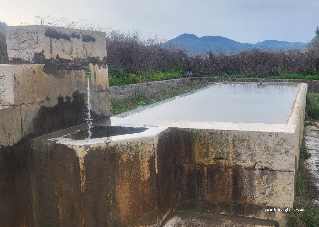 (91014) Castellammare del Golfo - Strada Provinciale 23 Ponte Bagni - frazione Inici — foto