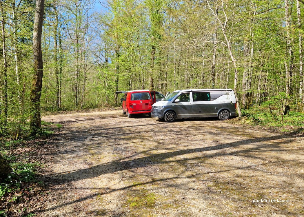 (10260) Rumilly-lès-Vaudes - Route Forestière de Vérien — foto