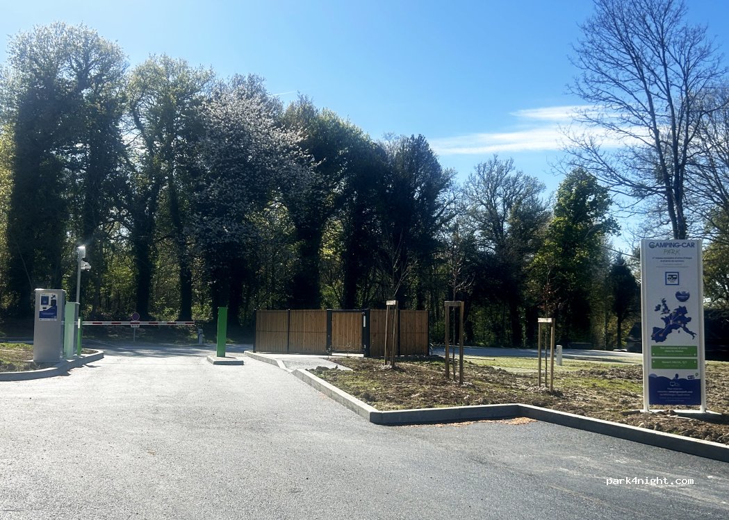 Aire de camping-car de Guerlédan (Côtes d'Armor) — foto 3