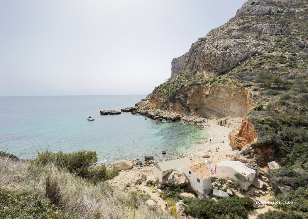(03726) el Poble Nou de Benitatxell / Benitach - Carretera General a la Cala — foto