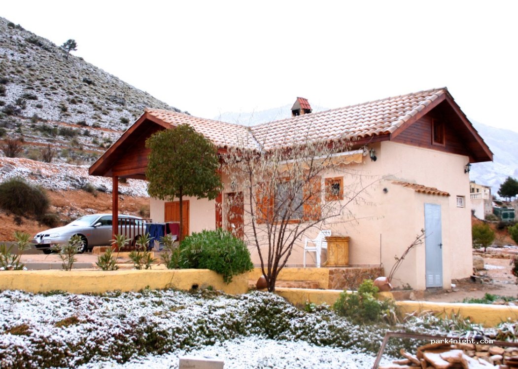 (03698) Tibi - carretera de Agost al Maigmó — foto 3