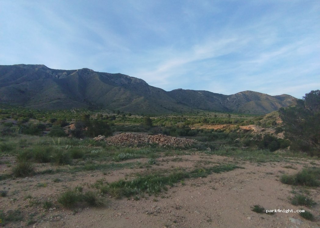 (03689) el Fondó de les Neus / Hondón de las N - Unnamed Road — foto