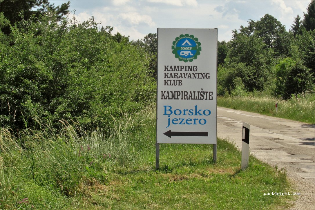 Camping site Bor Lake — foto