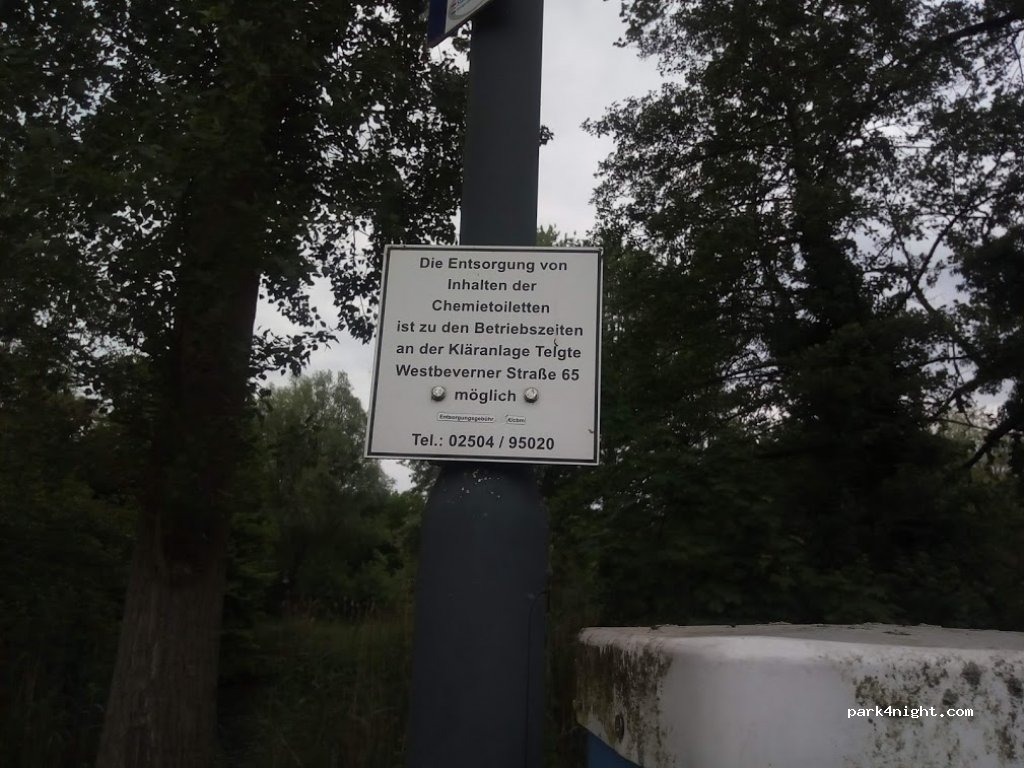 Wohnmobilstellplatz am Dümmert in Telgte — foto