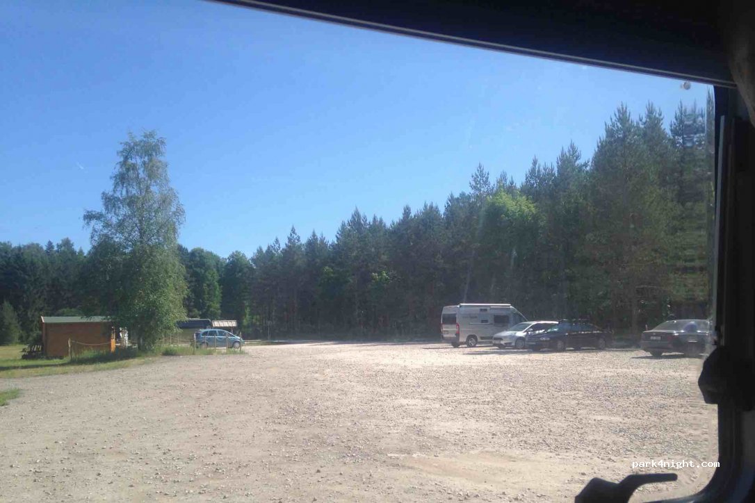 (LV-3133) Slampe parish - Unnamed Road — foto