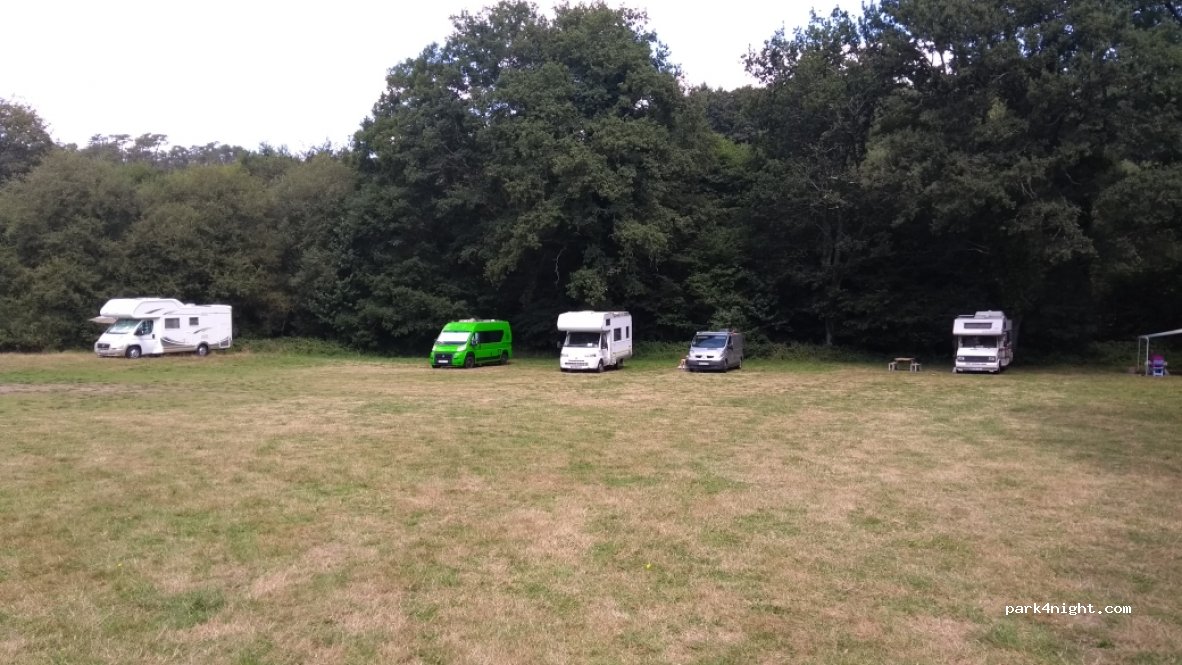Aire de camping-cars | Parking des Grées — foto