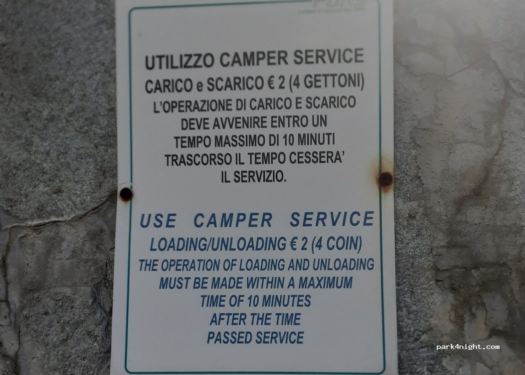 Area Sosta Camper a Genova di Pons — foto 3