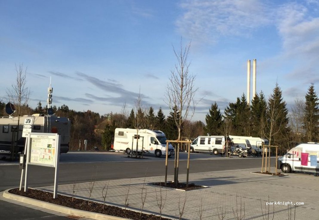 Wohnmobilstellplatz an der Therme | Bad Steben — foto