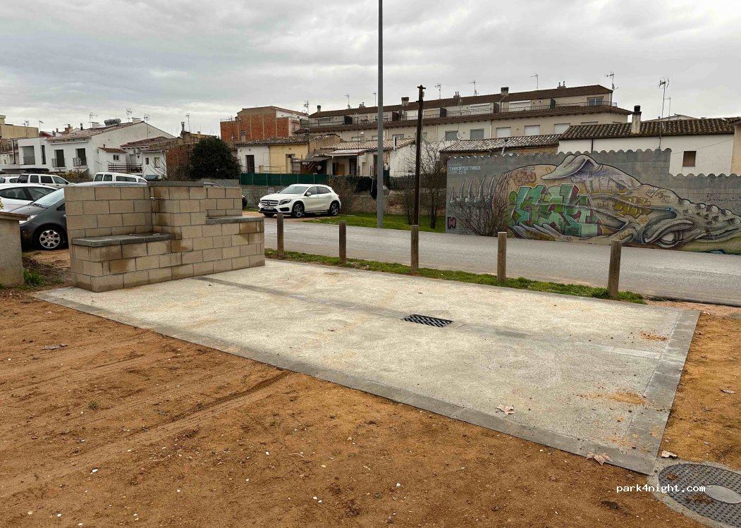Parking de autocaravanas Vidreres — foto