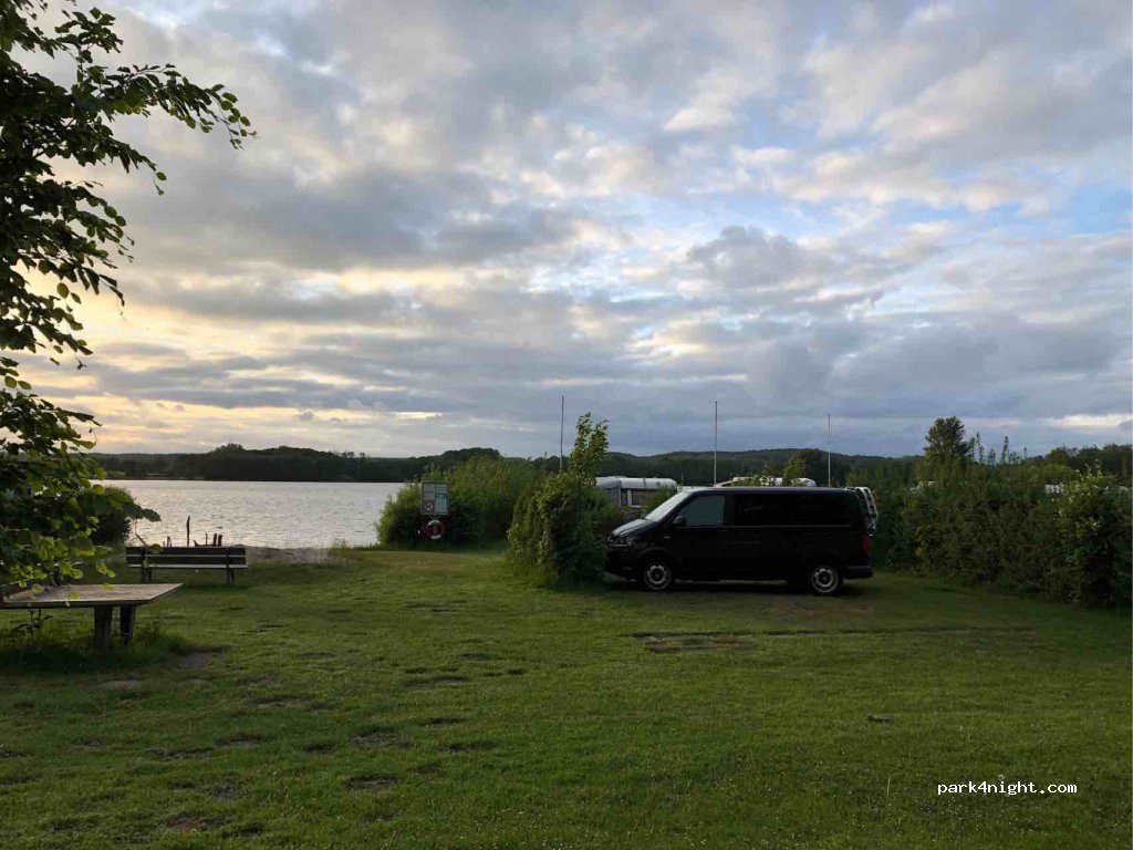 Hans and Margarete Jarck camping — foto
