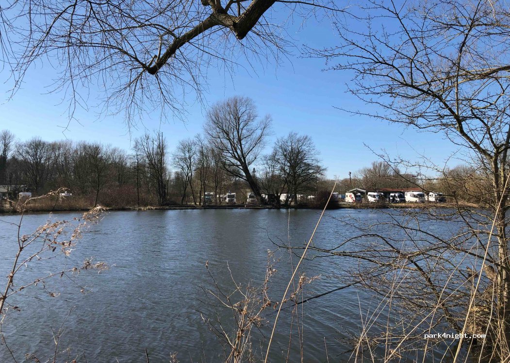 Wohnmobilhafen am Stadtsee | Café Eiderblick — foto