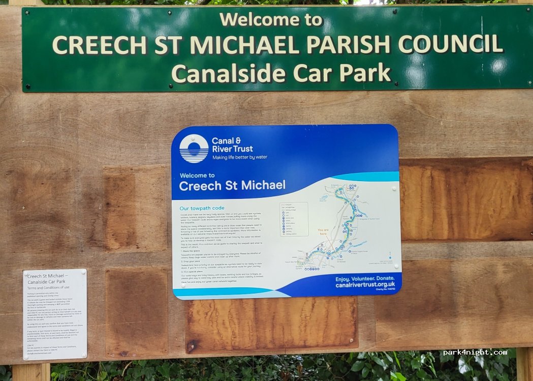 Creech St Michael Canal Car Park — foto 2