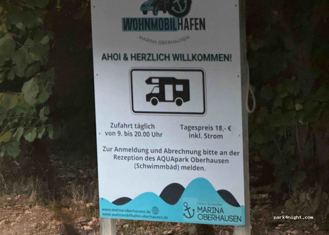 Wohnmobil Stellplatz am Marina Oberhausen — foto 5