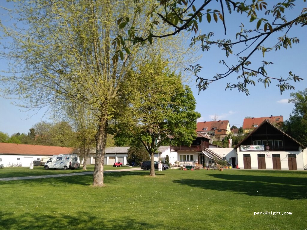 Camping am Fluss — foto