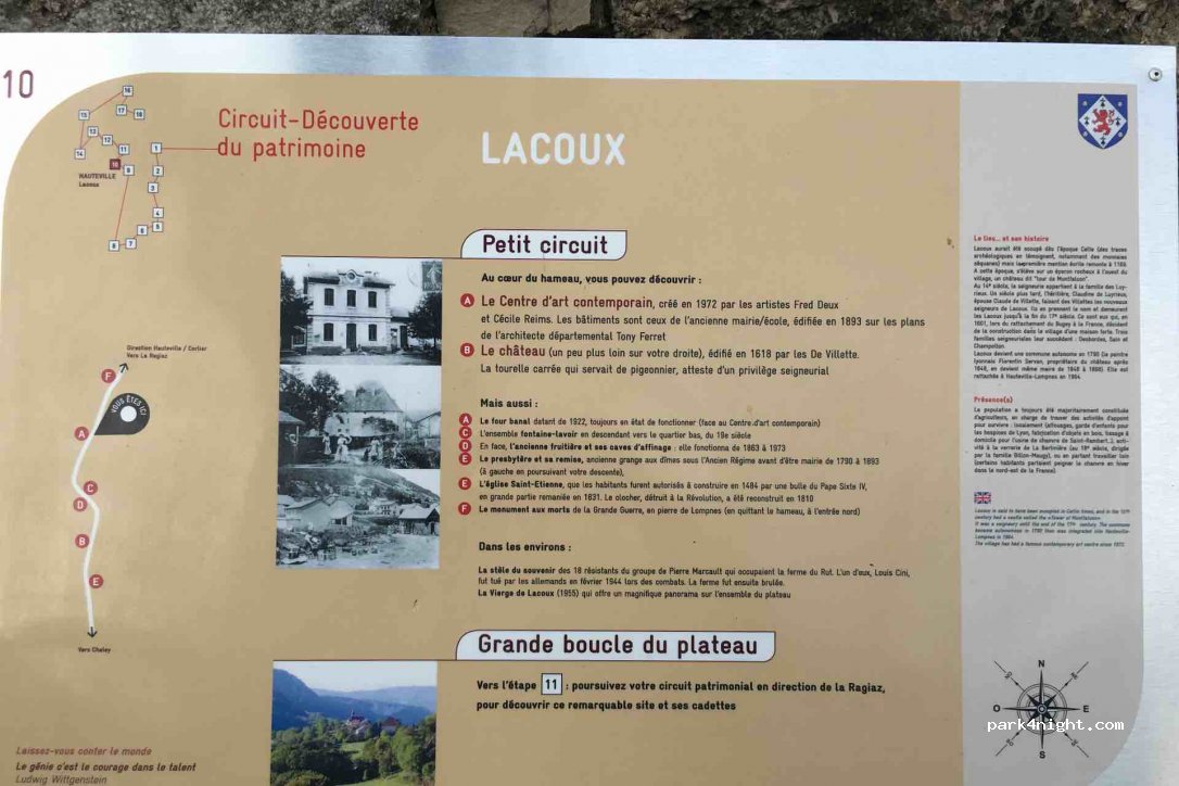 (01110) Hauteville-Lompnes - 1914 Lacoux — foto 2