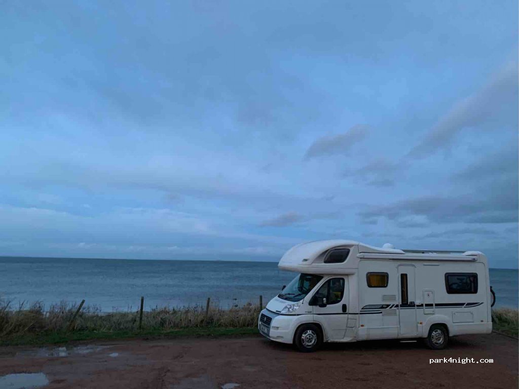 (KY16 8SX) St Andrews - Kingsbarns Beach Car Park — foto