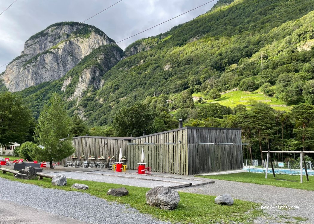 Camping du Bois-Noir, St-Maurice, Valais, Suisse — foto 4