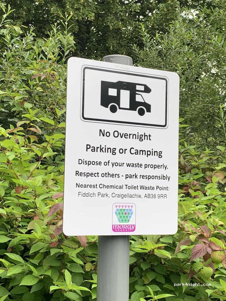 Alice Littler Speyside Way car park — foto