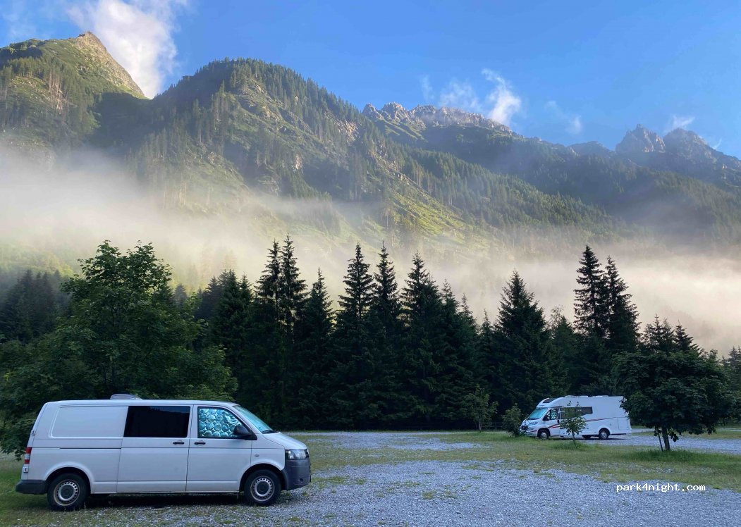 Parkplatz Feuerstein Gschnitz — foto