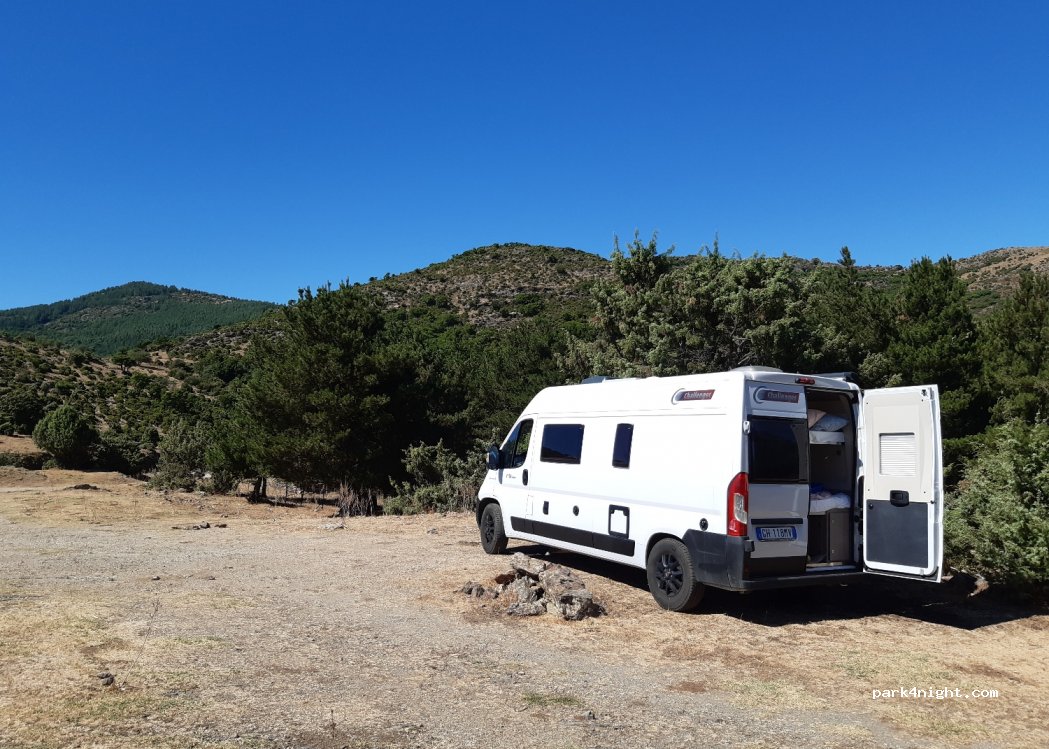 (08040) Villagrande Strisaili - Unnamed Road — foto