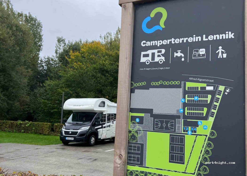 Área de autocaravanas | Camperterrein Lennik — foto 3