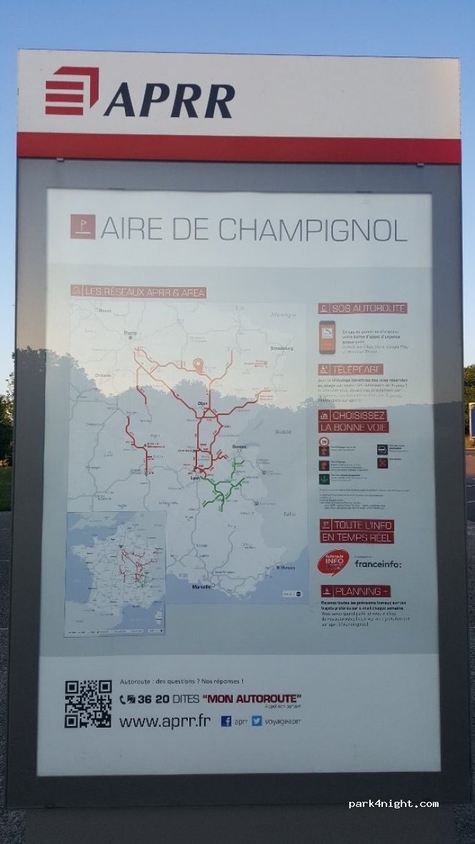 Aire de Champignol — foto