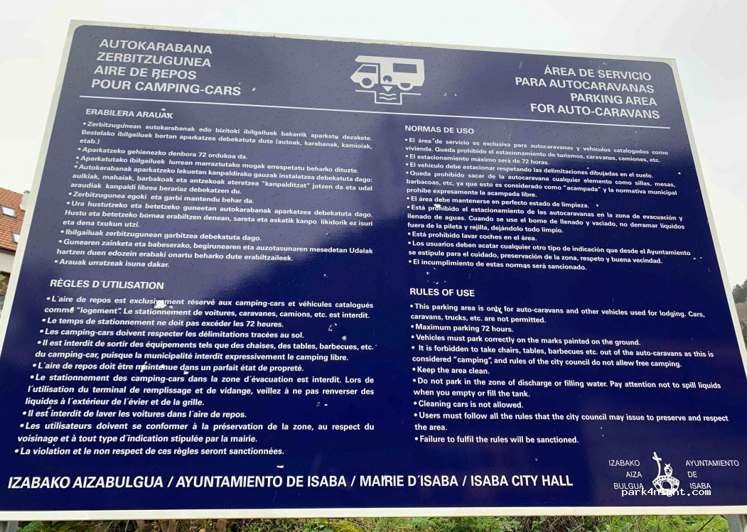 Parking autocaravanas Isaba — foto 2
