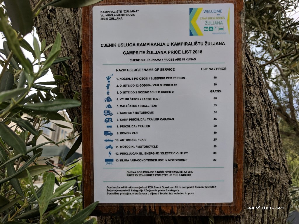 Camping Zuljana — foto