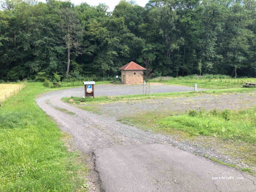 Wohnmobilstellplatz Waldgrehweiler — foto