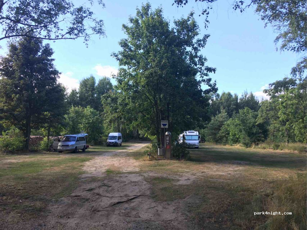Wohnmobilstellplatz Südsee Strand — foto