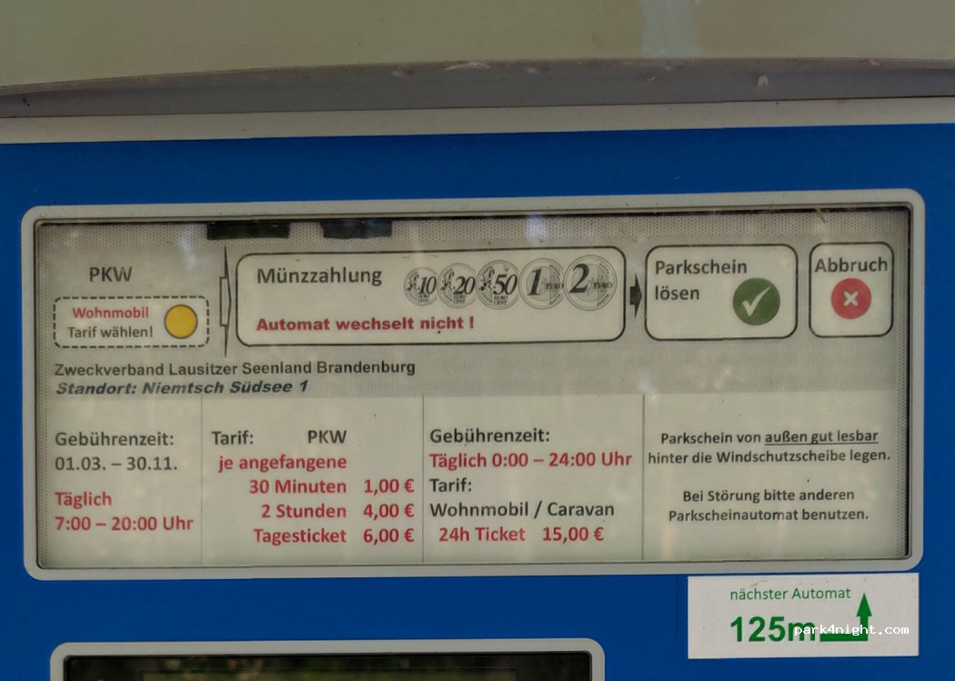 Wohnmobilstellplatz Südsee Strand — foto 3