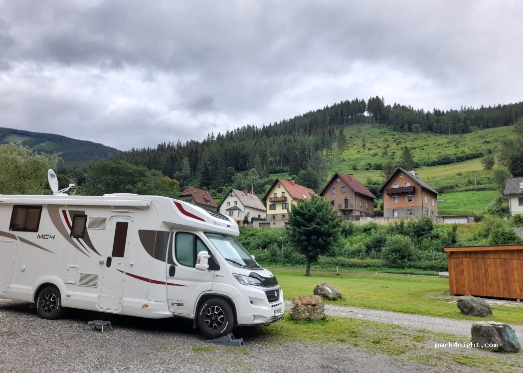 Wohnmobilstellplatz Vordernberg — foto