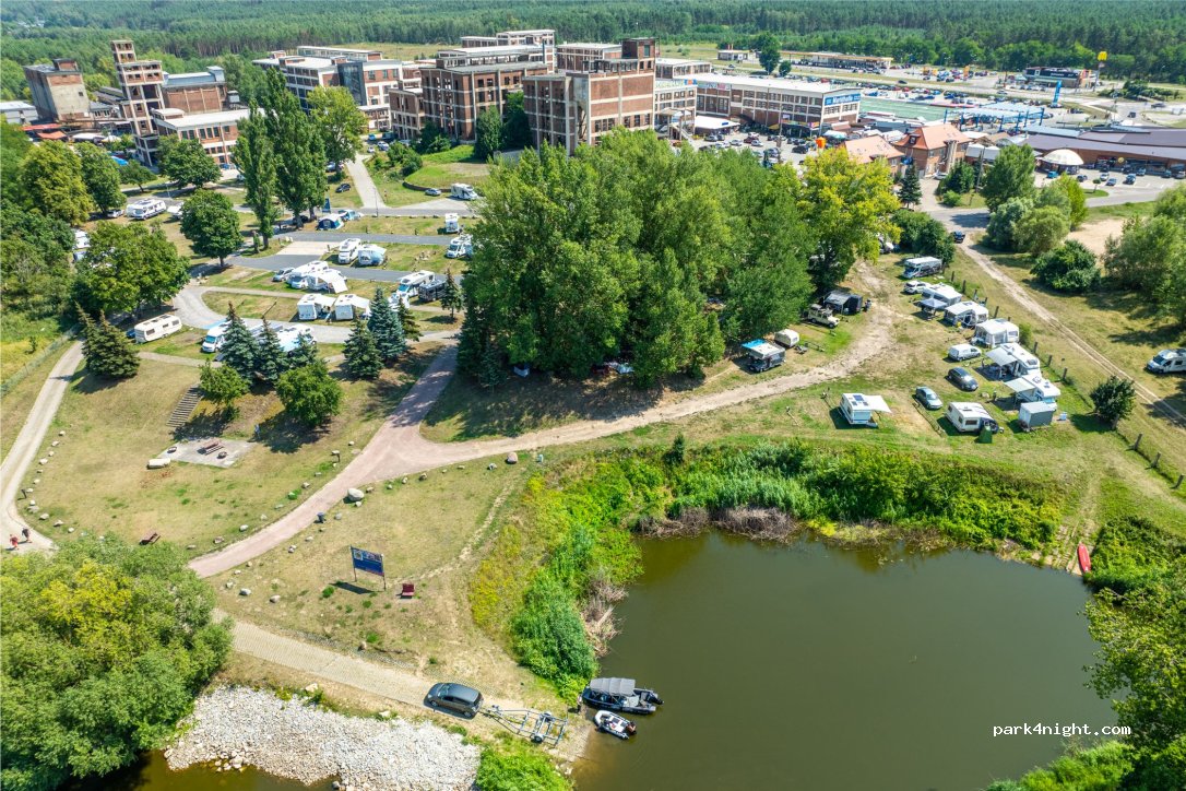Camping an der Oder — foto