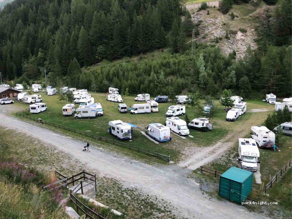 Beauregard motorhome area — foto